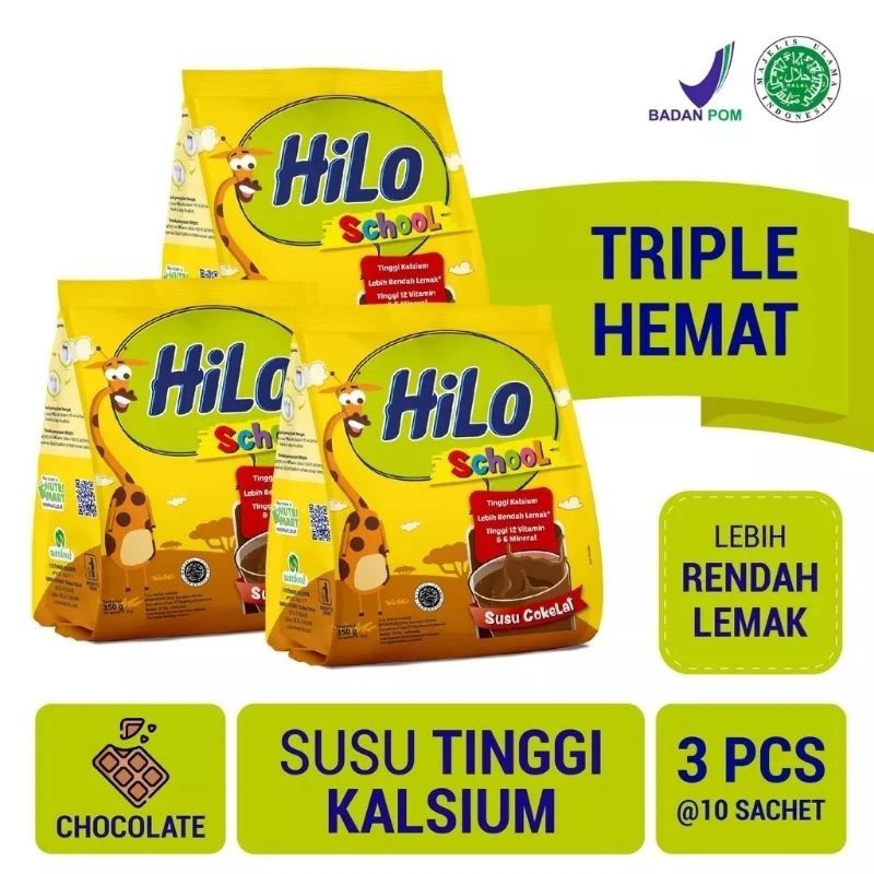 

TRIPLE HEMAT HILO SCHOOL CHOCOLATE ( 10x35gr)