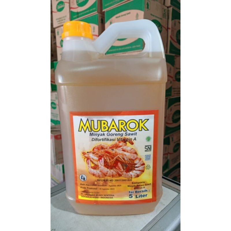 

Minyak Goreng 5 Liter Mahako Minyak Goreng Jerigen 5L