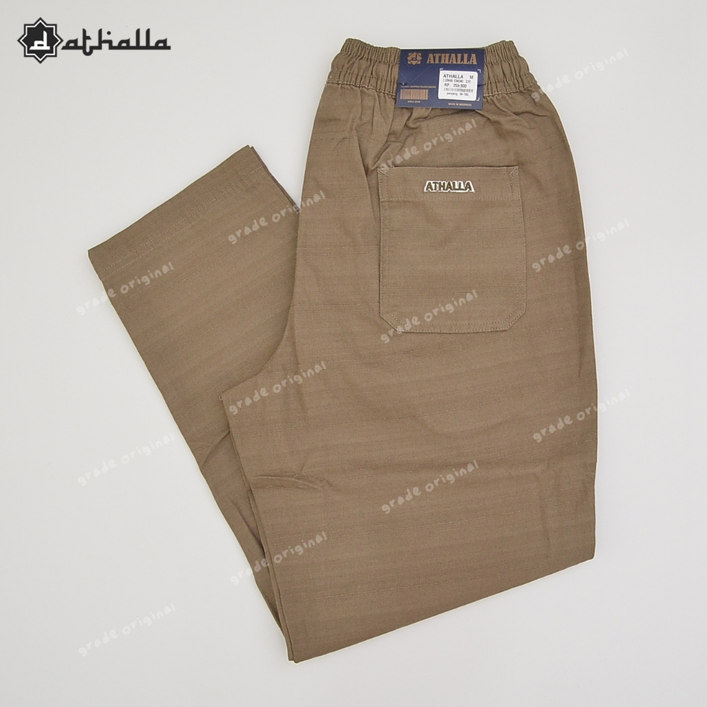 Celana Sirwal Panjang Pria Dewasa Sholat Muslim Jumbo Premium Syari Cingkrang 7/8 Kerja Kantor Santa