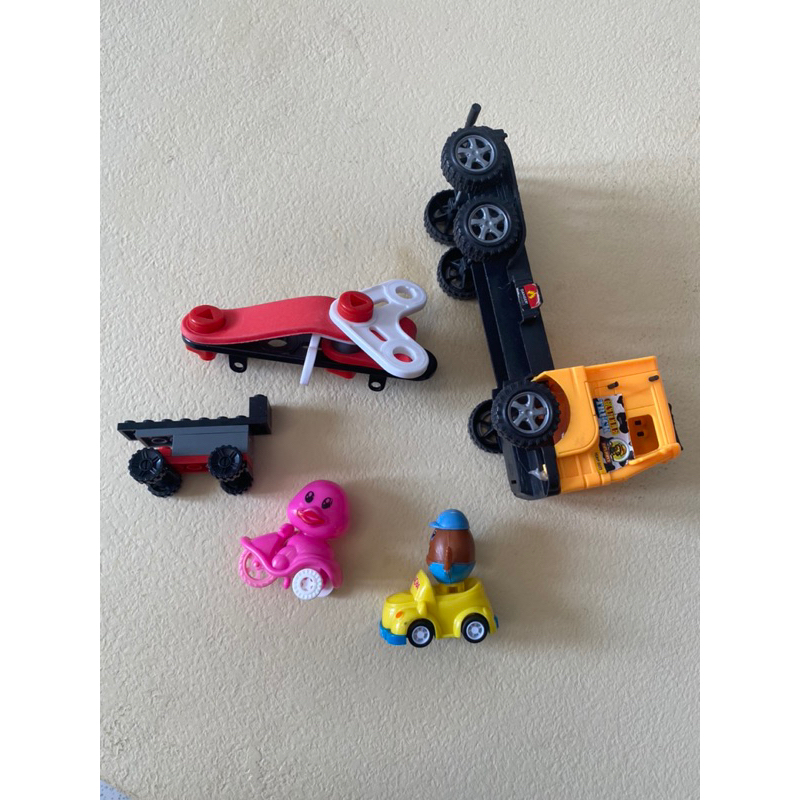 PRELOVE mainan bekas anak 5000an mobil dan lego