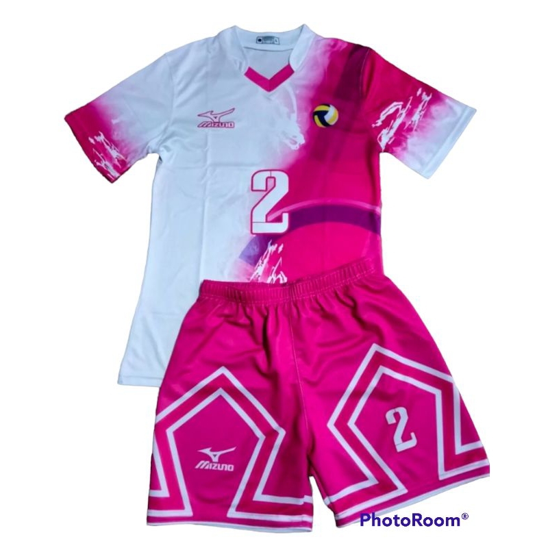 (Bisa Cod ) Stelan Voli Full printing Wanita // Jersey Voli Full printing Wanita terbaru