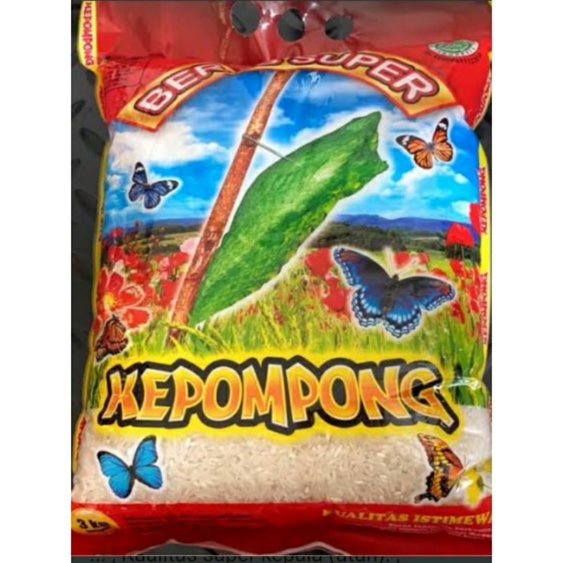 Beras kepompong3kg