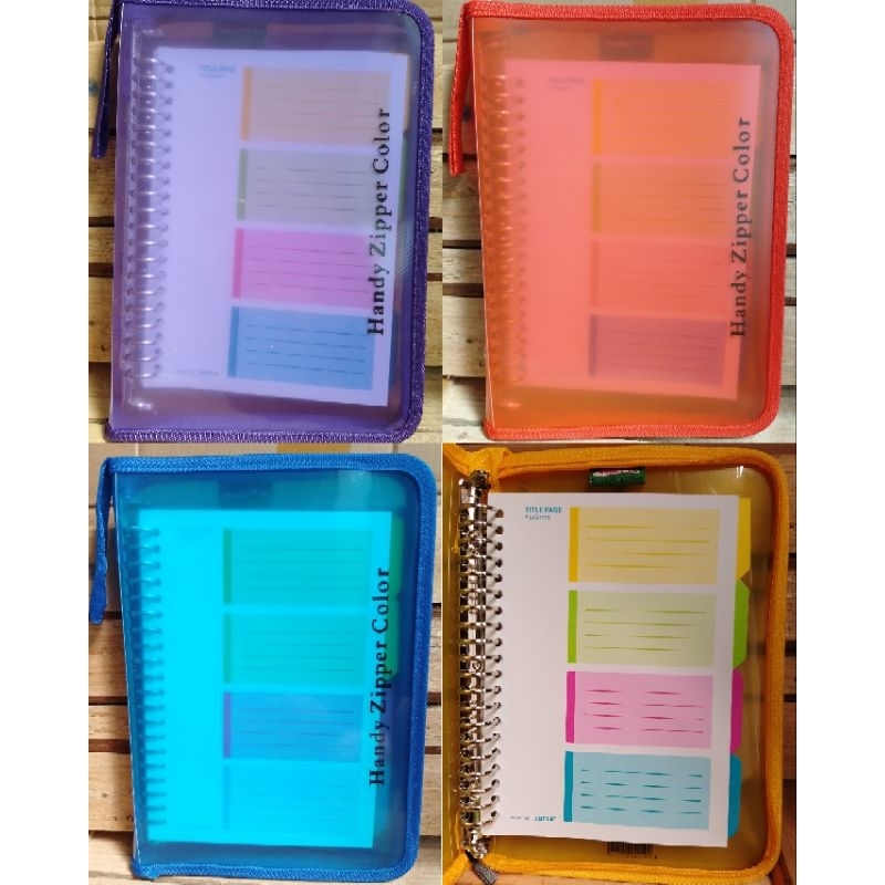 

BINDER A5 TOPLA RESLETING TERSEDIA 6 WARNA / SPIRAL BESI COVER PLASTIK