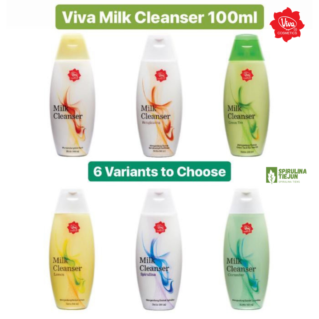 (COD) VIVA MILK CLEASNER BENGKUANG,VIVA FACE TONIC BENGKUANG,MILK CLEANSER VIVA,FACE TONIC VIVA,VIVA