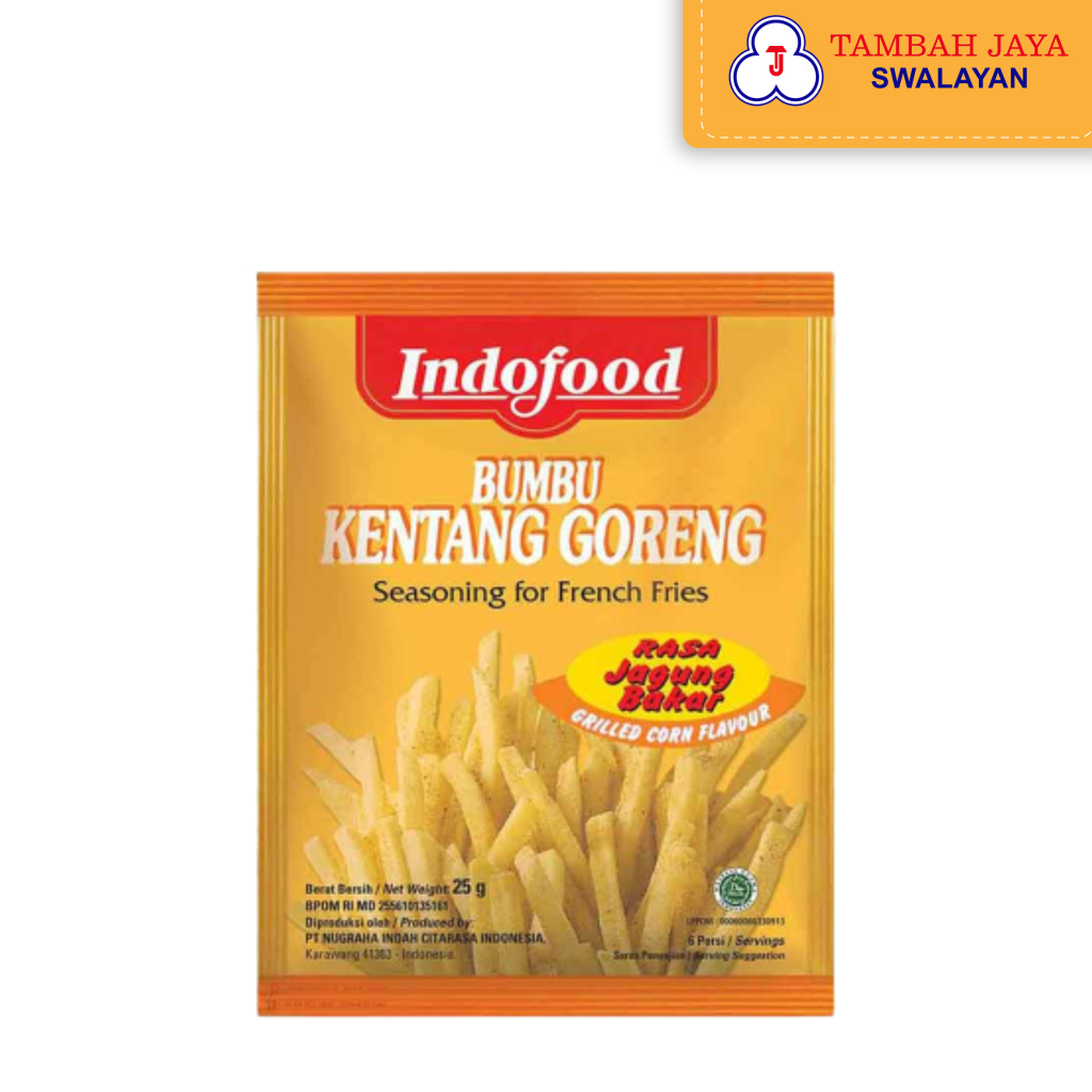 

Indofood Bumbu Kentang Goreng JagungBakar 25gr