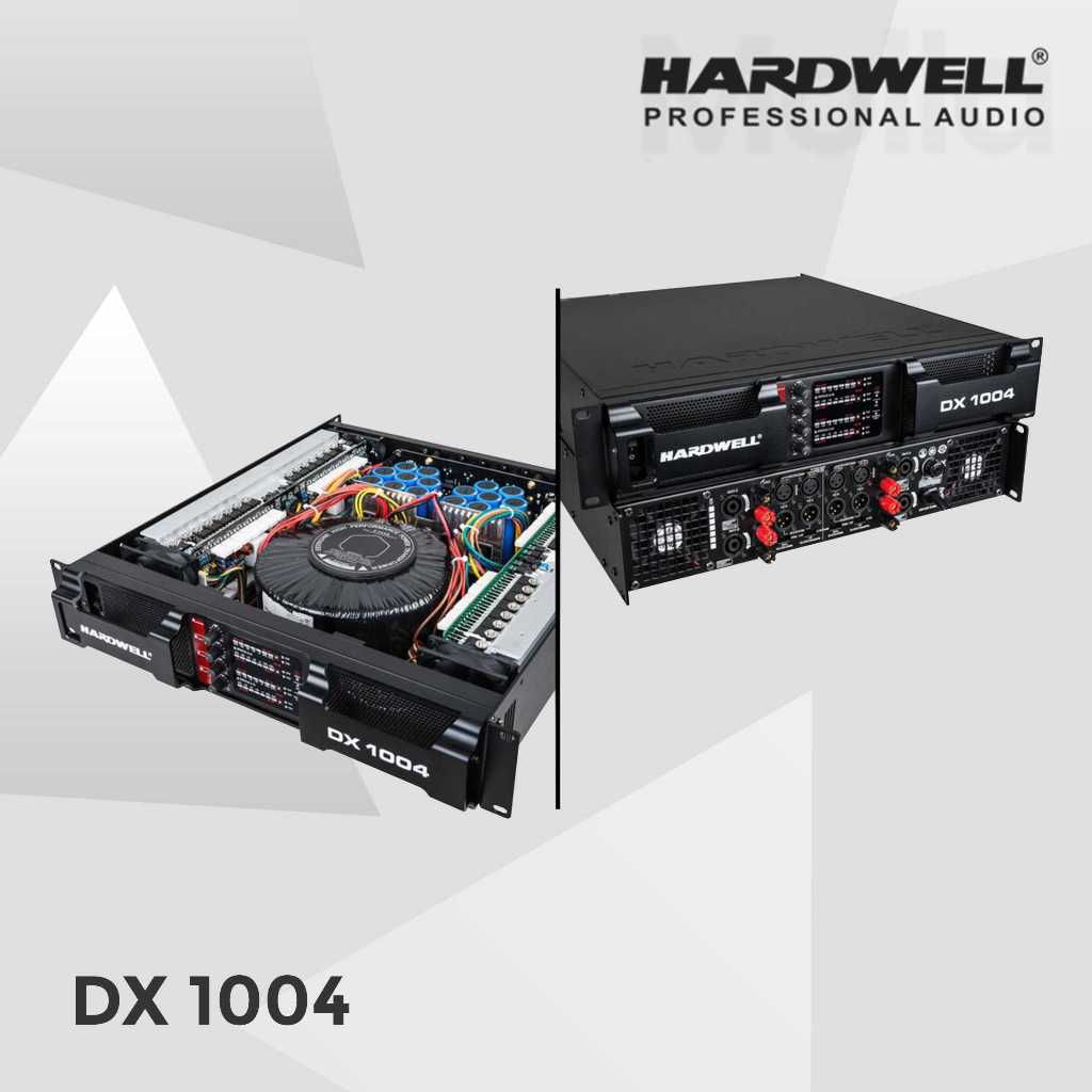 Power Amplifier HArdwell DX 1004 (4 Channel) Original/Hardwell DX 1004