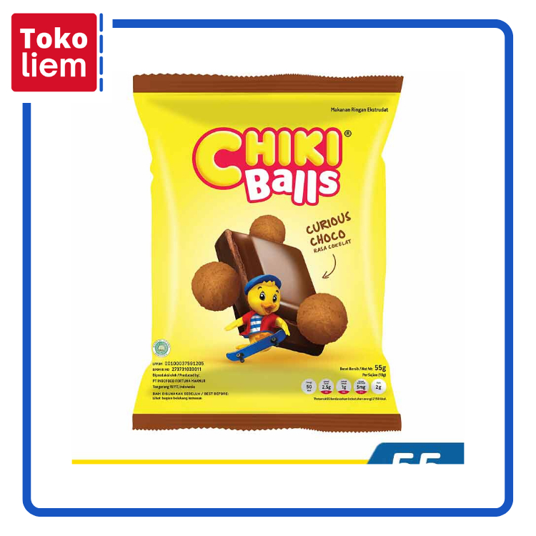 

Chiki Balls Snack Chocolate 55G