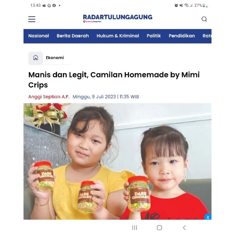 

Nyam Mimicrips kemasaan happy