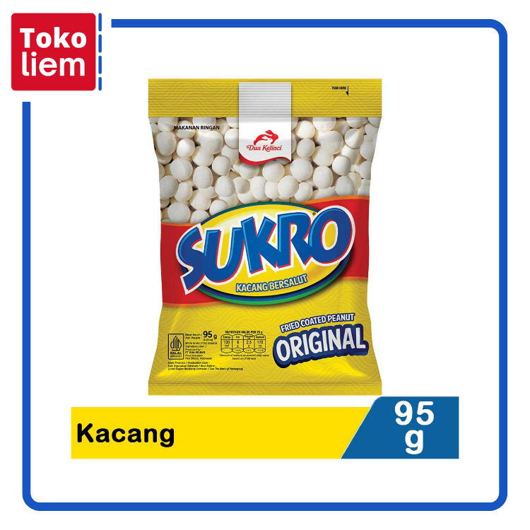 

Dua Kelinci Kacang Sukro 95G