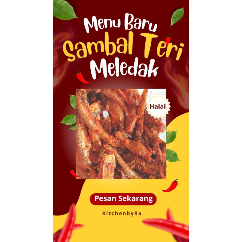 

Sambal Teri Meledak KitchenbyRa