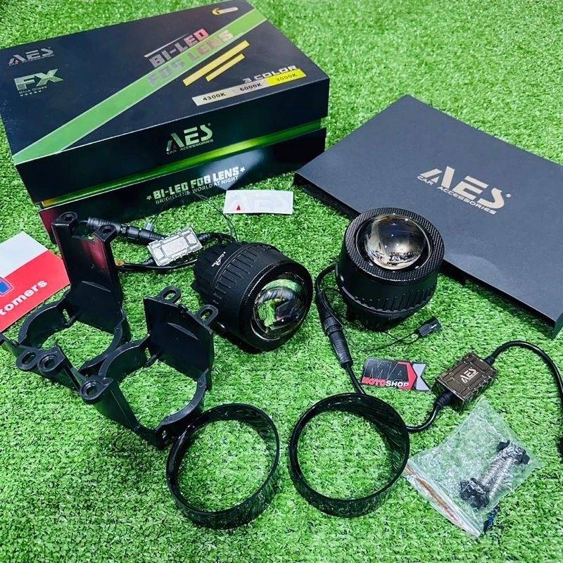 Lampu foglamp biled AES 3 inc 3 warna