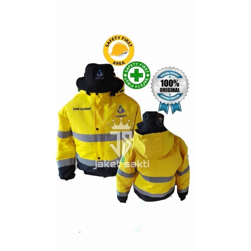 jaket tambang amman jaket safety jaket kerja jaket lapangan