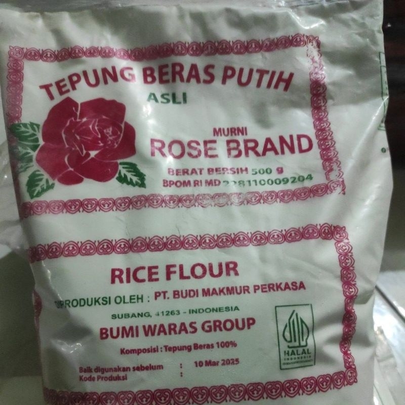 

tepung beras rosebrand 500gram