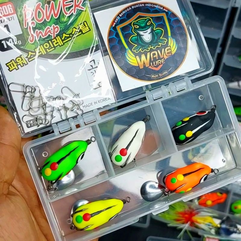 Soft Frog 3cm Wave Lure Umpan soft frog killer soft frog mini soft frog 4cm soft frog 2cm soft frog 