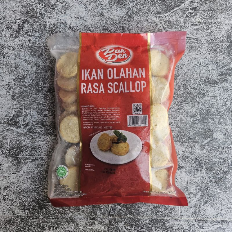 

PAK DEN SCALLOP IKAN 500gr