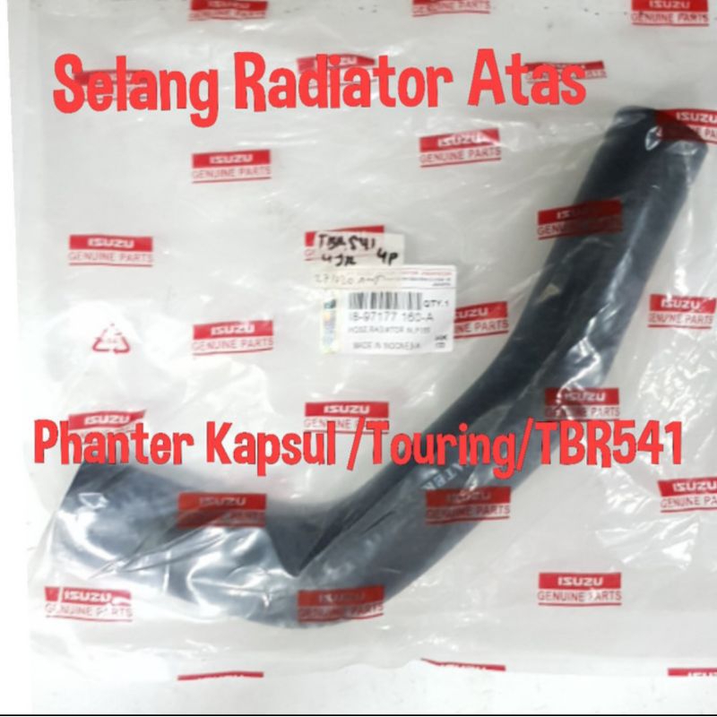 selang radiator atas panther 2,5 touring kapsul original