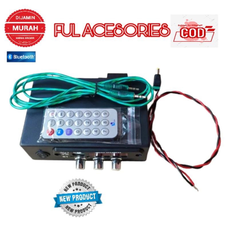 AMPLIFIER SUBWOOFER 2.1 DAHSYAT MENGELEGAR