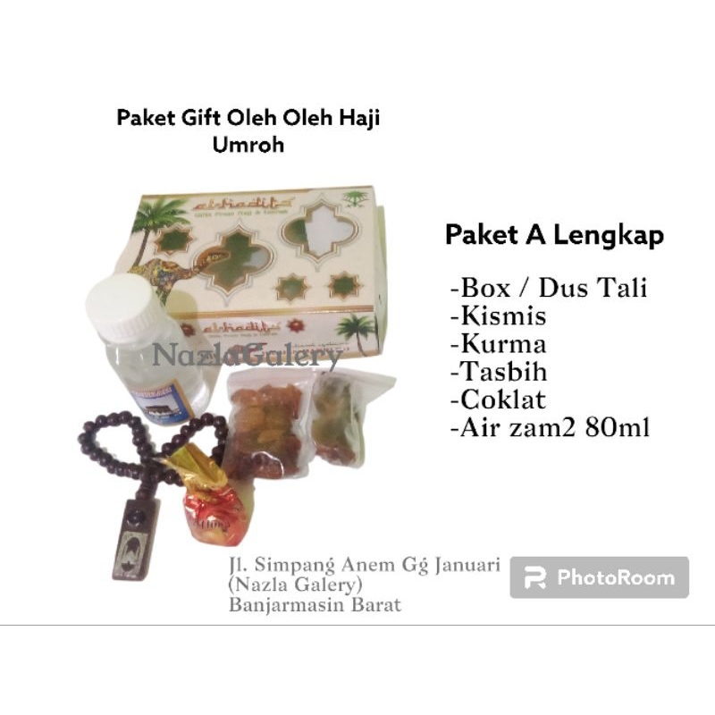 

paket oleh oleh haji dan umroh/ gift haji umroh siap santap