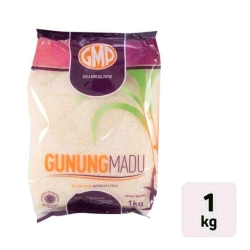 

GULA PASIR KEMASAN GMP CAP GUNUNG MADU 1KG