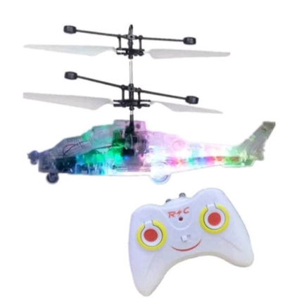 Mainan Helicopter Transparant Remote Control Helicopter Sensor