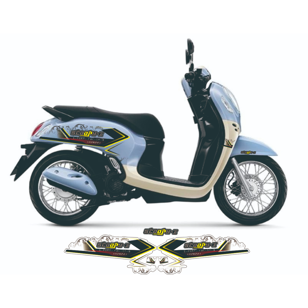 Jual STRIPING SCOOPY 2021 VARIASI - VARIASI STRIPING SCOOPY