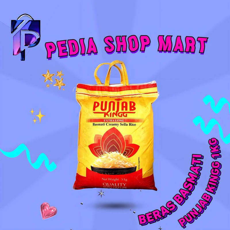 

GRATIS ONGKIR!!! Beras Basmati Punjab Kingg 1kg