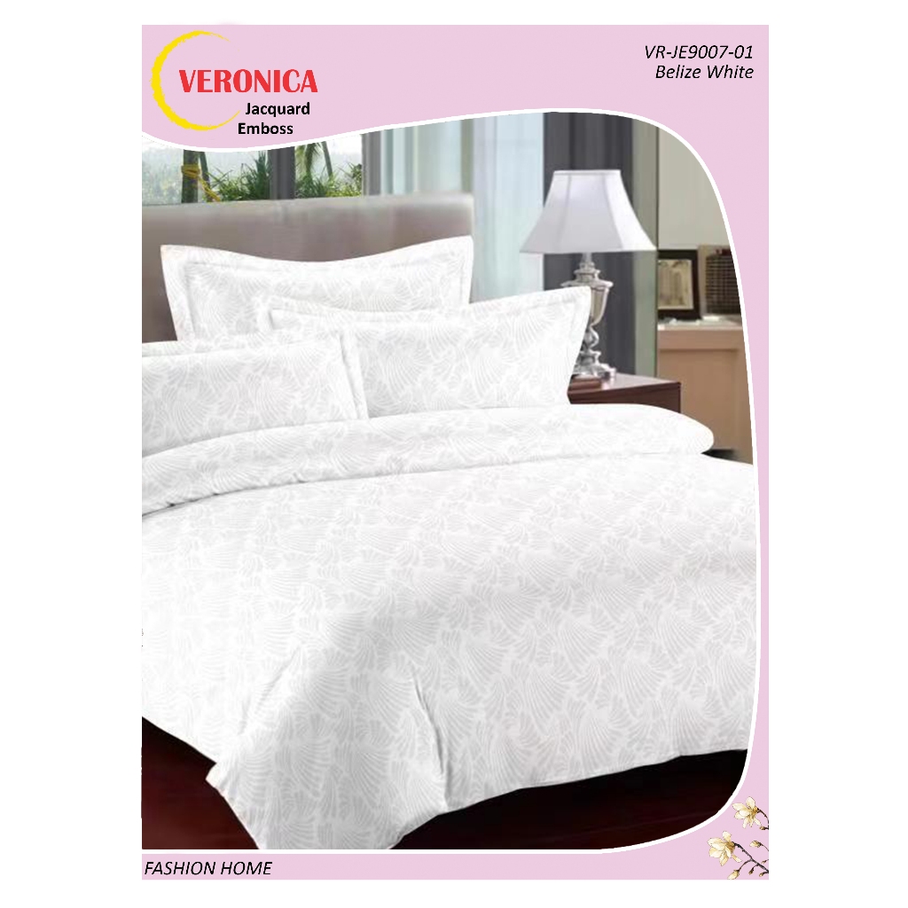 Idola Style Veronica Sprei 100/120 Polos Emboss Veronica VR-JE9007