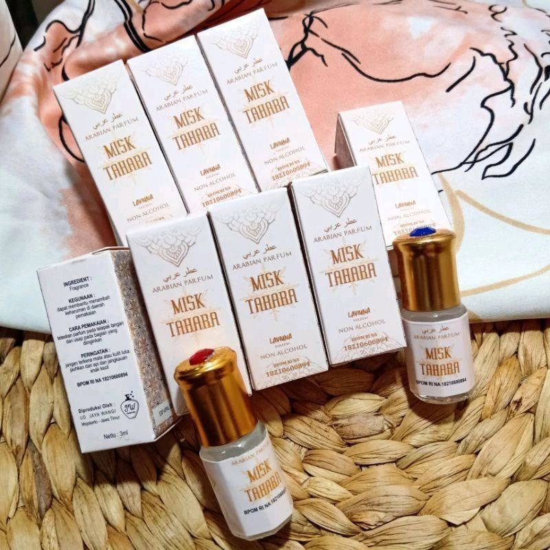 BISA COD KEMASAN BPOM PARFUM MISS V MUSK THAHARAH PUTIH ORI WEWANGIAN MISK TAHARAH