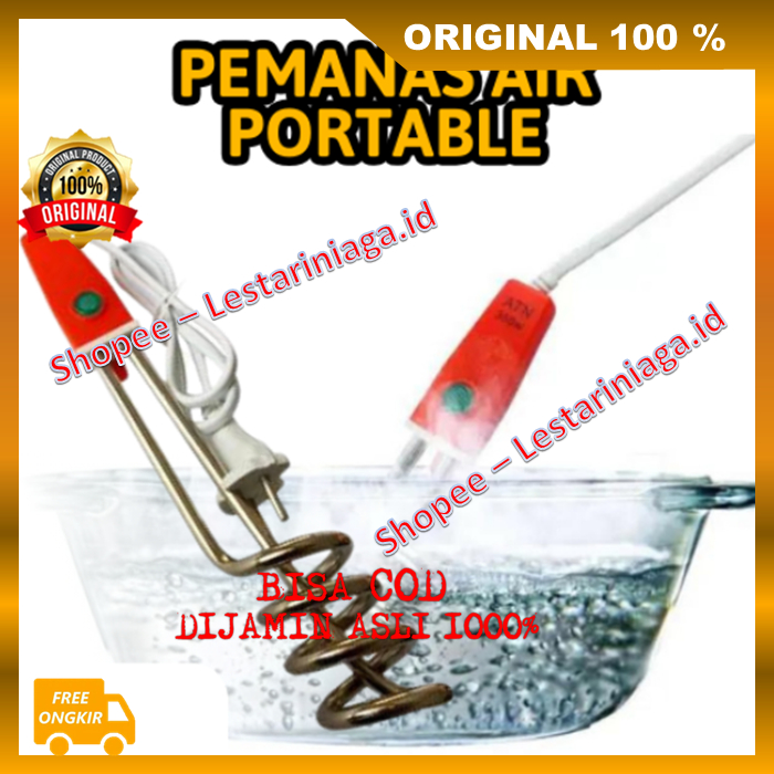 Pemanas Air Portable Water Heater Listrik Alat Pemanas Air Multifungsi ORIGINAL