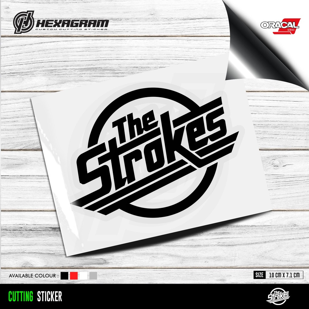 Cutting Sticker The Strokes | Stiker The Strokes