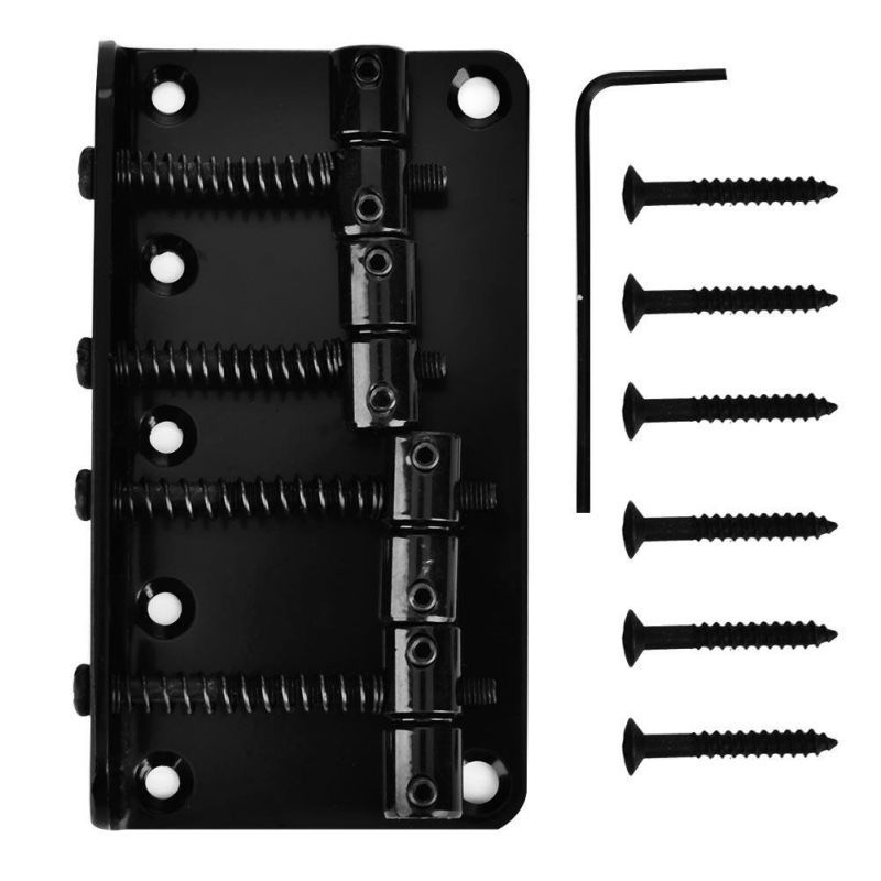 Bridge Bass 4 Senar Jembatan Bass 4 Senar Gitar Aksesoris Instrumen Untuk Gitar Listrik