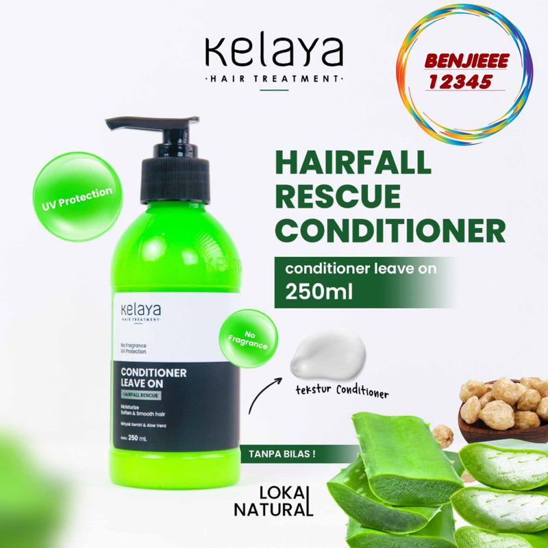 KELAYA CONDITIONER Leave On 250ml kelaya conditioner kondisioner Kelaya tanpa bilas