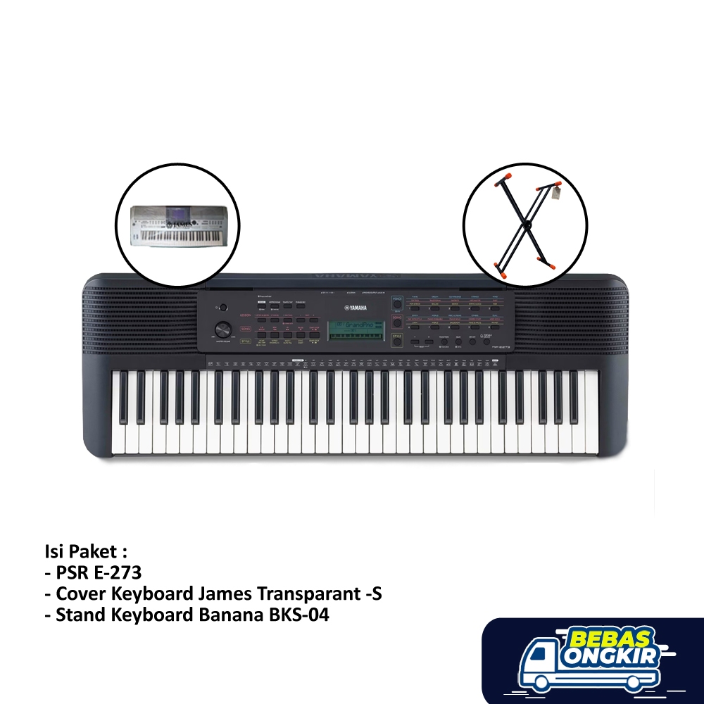 Paket Reguler Keyboard PSR E273 / PSR E 273 / Keyboard Yamaha PSR-E273