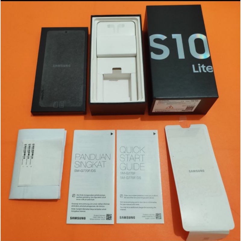 Dus Box Samsung Galaxy S10 Lite White Resmi Sein Original Copotan