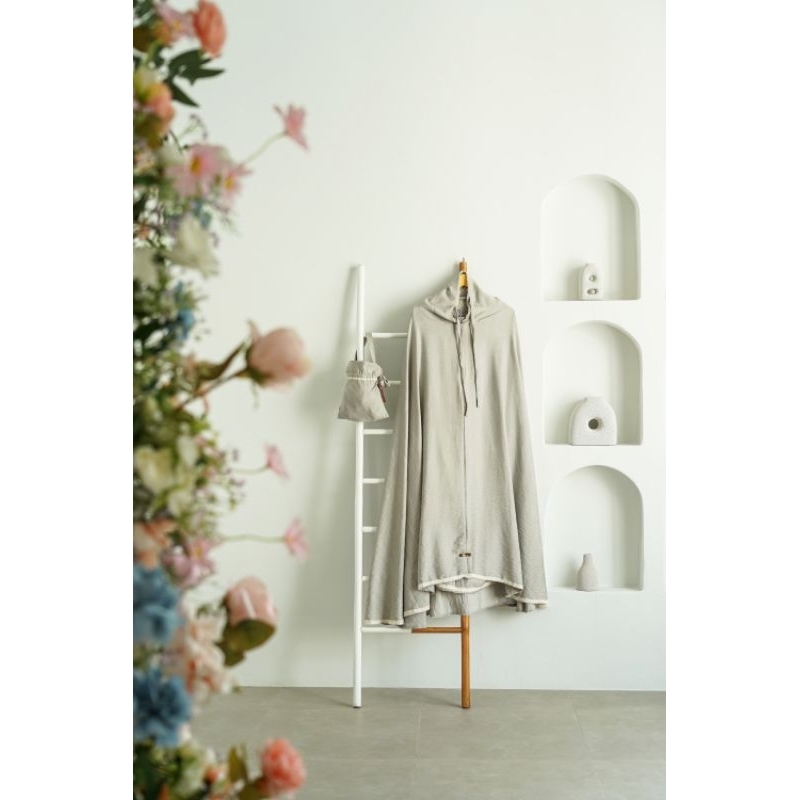 mukena traveling premium, mukena jumbo, tas cantik mewah