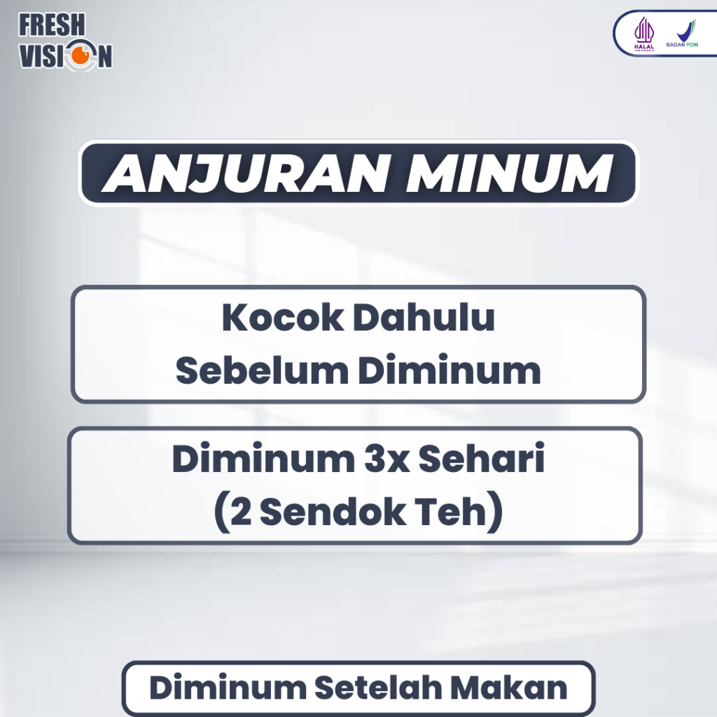 Paket 2 box Madu Fresh Original - Vision Fres Pres Fision Pision Multivitamin Ampuh Atasi Masalah Mata Cegah Mata Merah Kurangi Minus Pencegah Katarak Tajamkan Penglihatan Nutrisi Mata Isi 200ml