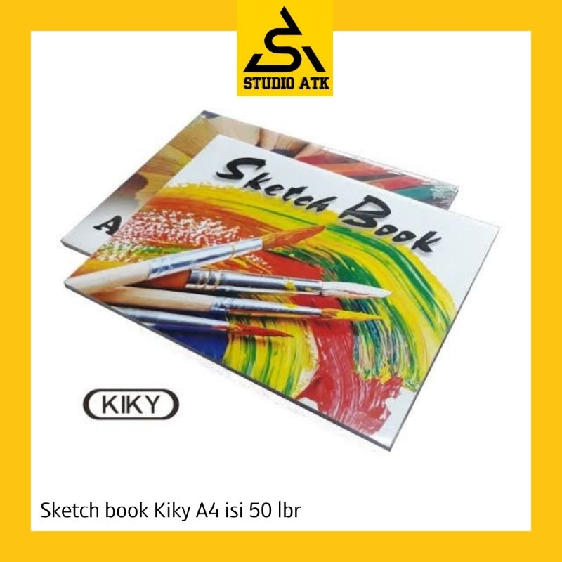 

Sketch Book Kiky A4 isi 50lbr