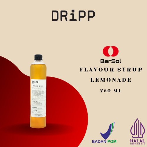 

Dripp Syrup Lemonade 760 Ml - Barsol Indonesia