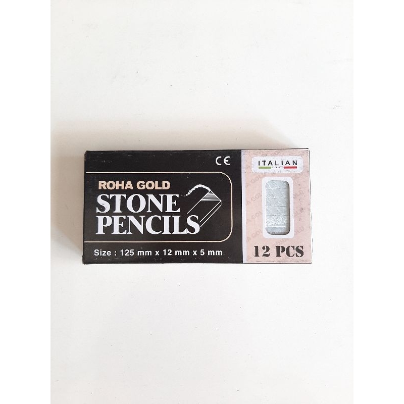 

Kapur besi pensil stone pencil isi 12 pcs