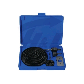 Mata bor pelubang kayu bor bulat isi 16 pcs holesaw kit