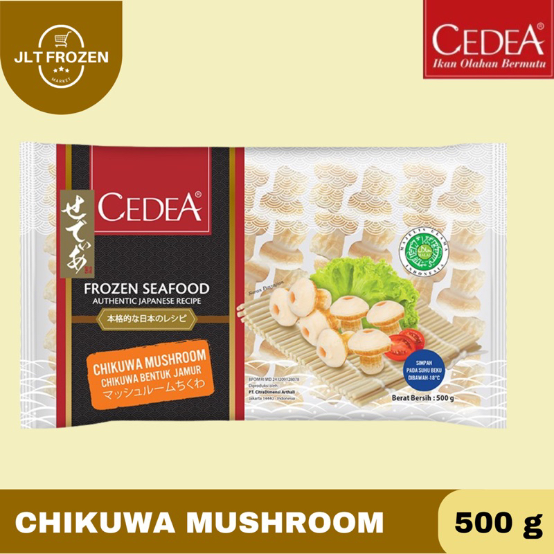 

Cedea Chikuwa Mushroom / Isian Shabu Shabu / Olahan Ikan Chikuwa - 500g