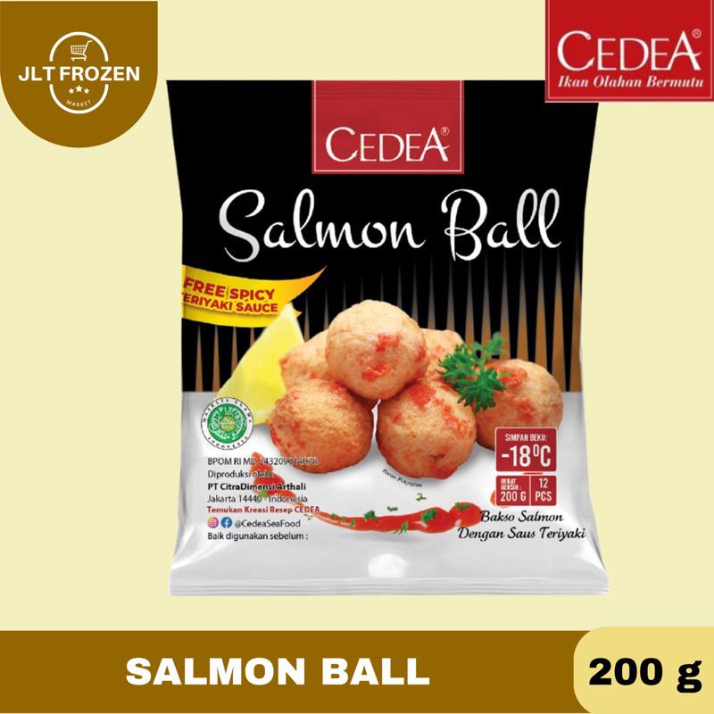 

Cedea Salmon Ball / Baso Ikan Salmon - 200g