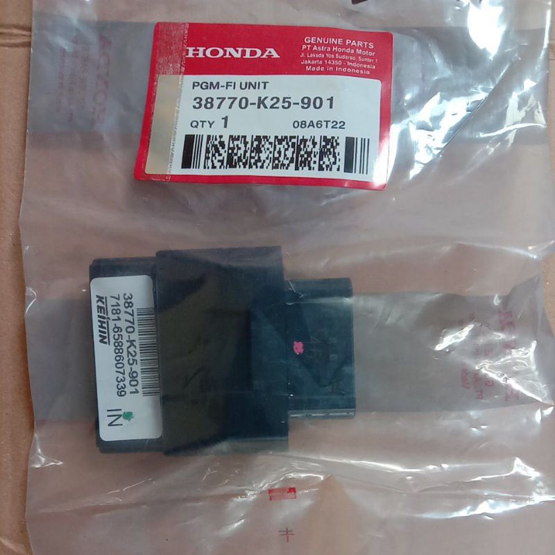 ECCU ECU ECM CDI BEAT FI STATER KASAR BEAT INJEKSI K25 HONDA