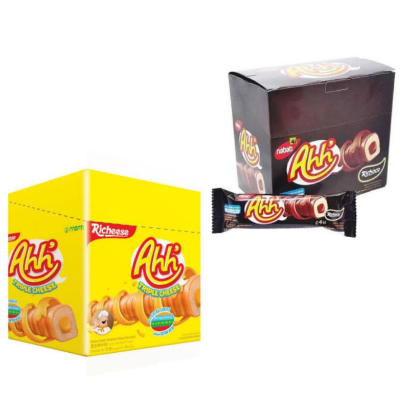 

Nabati Ahh Richoco Richess 20x4gr Camilan 500 Jajanan Snack Murah