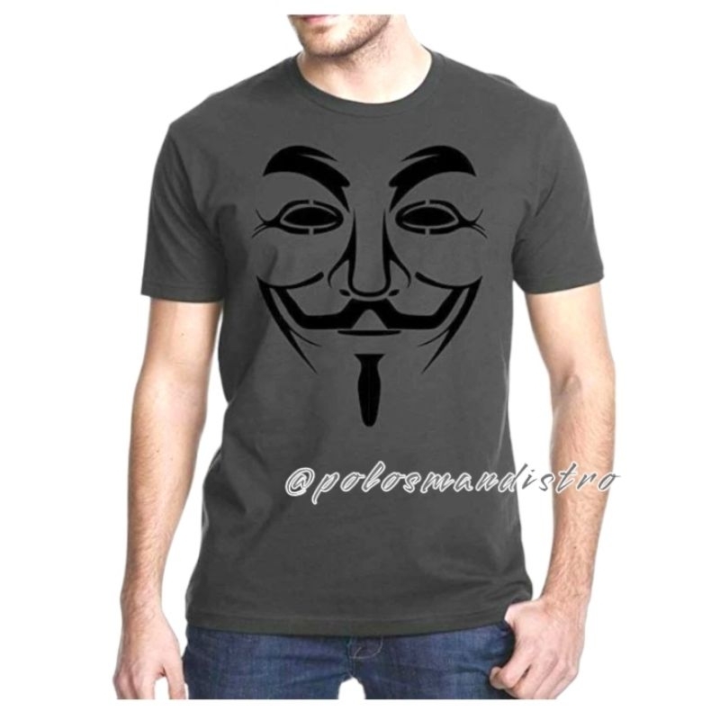 KAOS DISTRO PRIA WANITA SABLON DIGITAL PREMIUM kaos oblong tshirt man Hacker tshirt costum pria wani