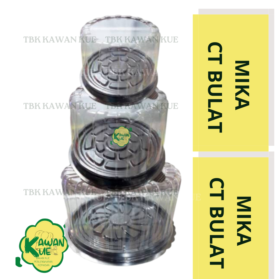 Mika Cake Bulat Atau Mika Cake Tray