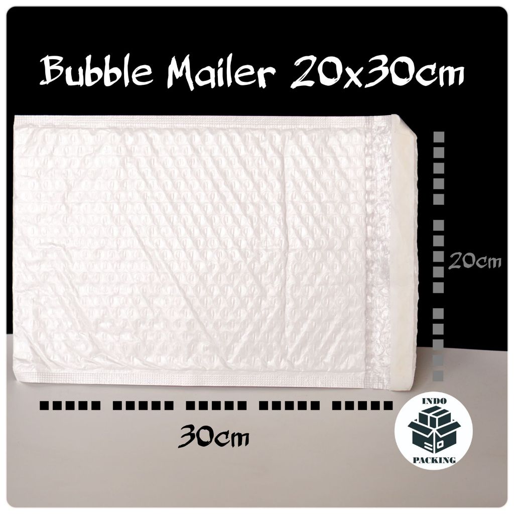

Bubble Mailer 20x30cm / Amplop Bubble / Bubblemailer / Packaging Online Shop Praktis