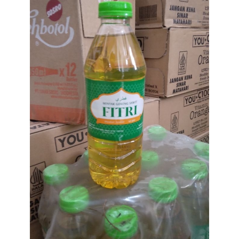 

Fitri minyak goreng botol 450ml