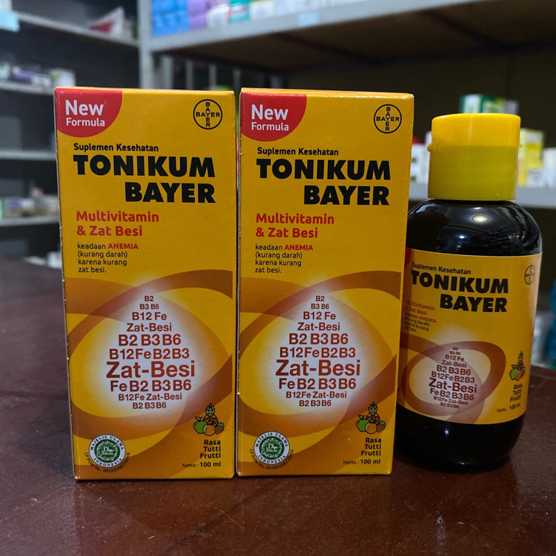 Tonikum Bayer 100 ml - Penambah Darah