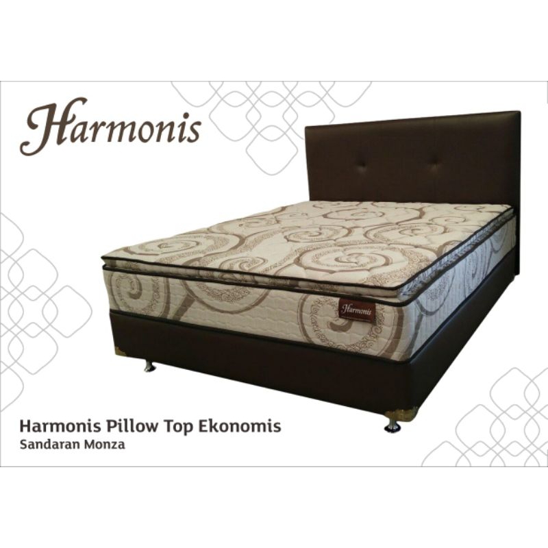 SPRING BED HARMONIS ELEGAN SPRING BED ROMANCE TERLARIS SPRING BED ORI